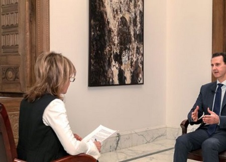 بشار اسد: حضور آمریکا و انگلیس در سوریه نوعی تهاجم است - خبرگزاری افغان ایرکا
