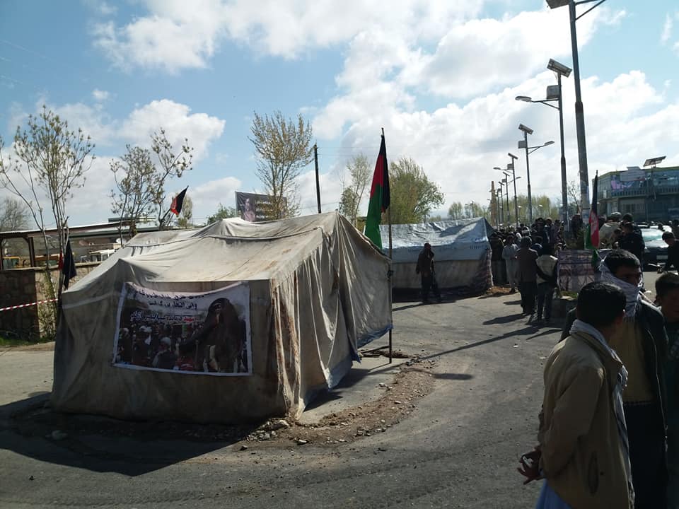 اعتراض باشندگان غور وارد دومین روز شد - تصویر دوم خبر