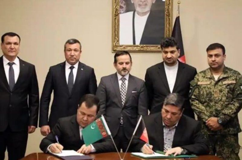 طرح امنیتی پروژه «تاپی» بین افغانستان و ترکمنستان امضا شد - خبرگزاری افغان ایرکا