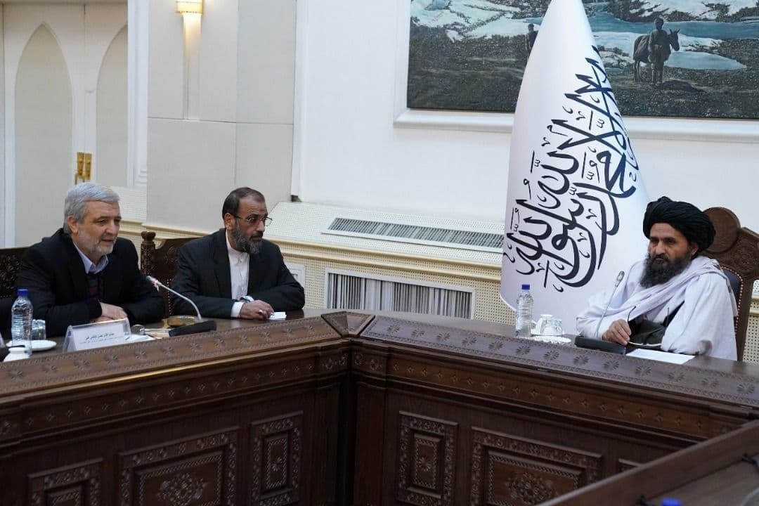 فیلم دیدار معاون نخست رئیس الوزراء طالبان با هیئت بلندپایه ایران - خبرگزاری افغان ایرکا