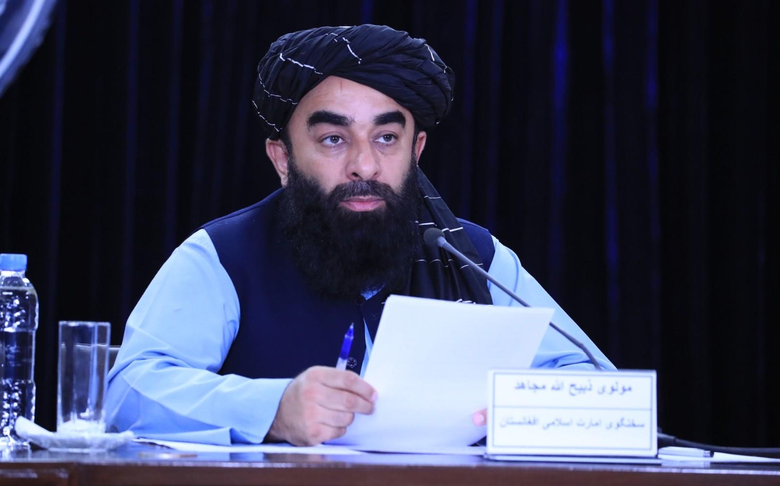 Mujahid: No military activity allowed along Afghanistan-Tajikistan border