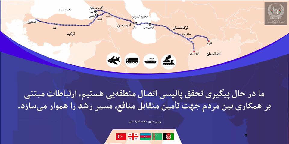 افتتاح راه لاجورد و حرکت اولین محموله تجارتی از طریق این راه - خبرگزاری افغان ایرکا
