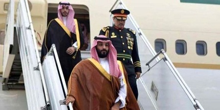  محمد بن سلمان با 7 هواپیما وارد اسلام آباد پاکستان شد  - خبرگزاری افغان ایرکا