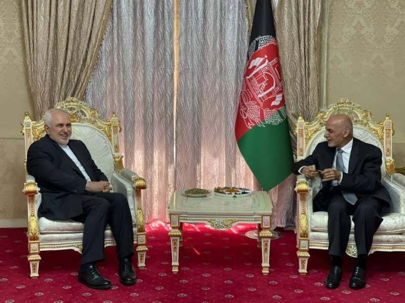 دیدار وزیر امور خارجه ایران با رییس جمهور غنی پیرامون روند صلح در کشور - خبرگزاری افغان ایرکا