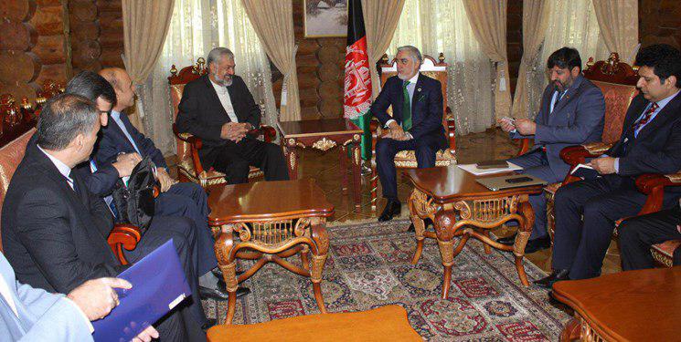 دیدار قائم مقام وزیر امور خارجه ایران با رئیس اجرایی دولت وحدت ملی - خبرگزاری افغان ایرکا