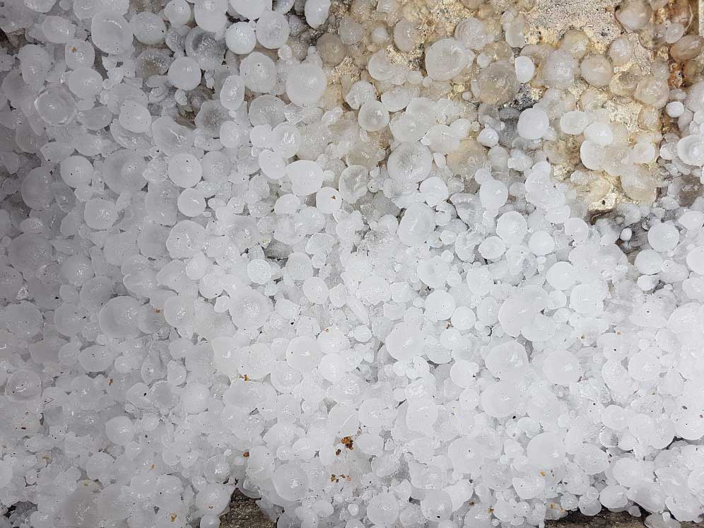 بارش شدید تگرگ در کابل - تصویر دوم خبر