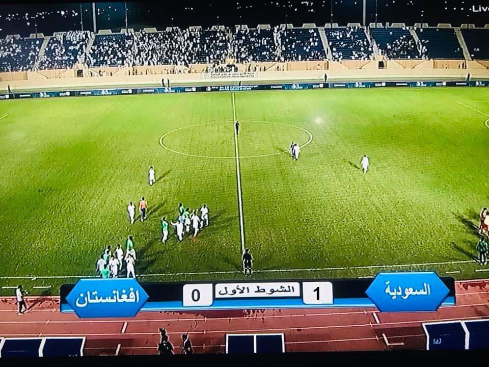 شکست یک بر صفر افغانستان مقابل عربستان خوش شانس - خبرگزاری افغان ایرکا