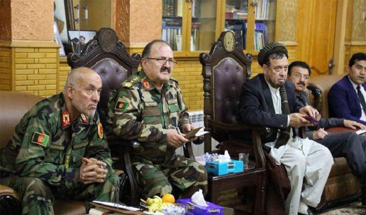 برگزاری نشست هماهنگی امنیتی غرب کابل با حضور مسئولین امنیتی به ریاست محمد محقق  - خبرگزاری افغان ایرکا