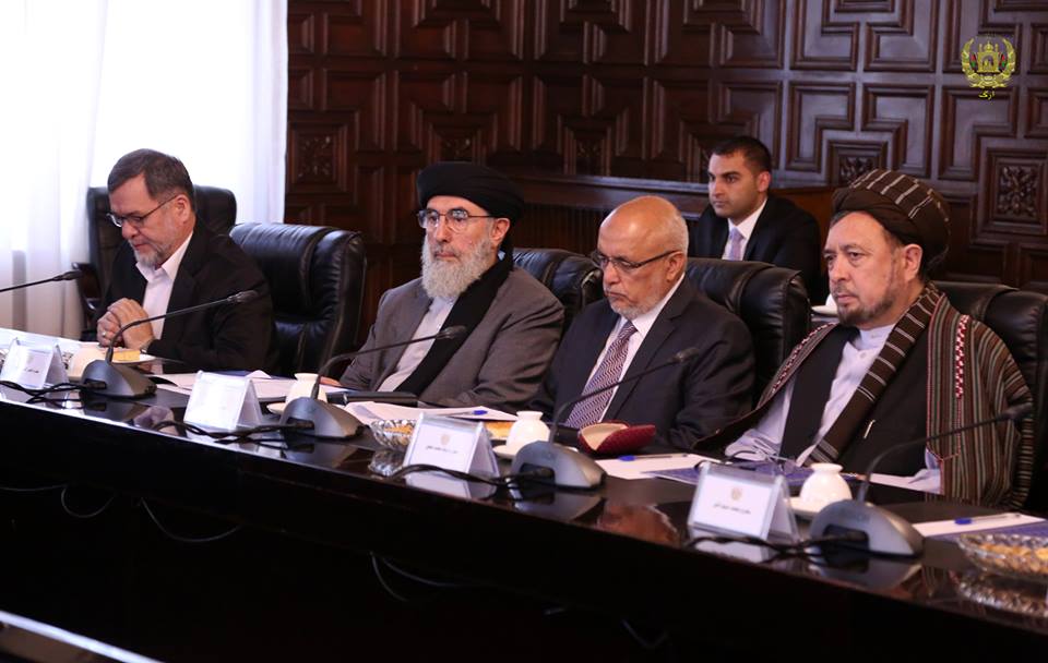 نشست مشورتی رئیس جمهور غنی با رهبران جهادی و بزرگان سیاسی و ملی - تصویر سوم خبر