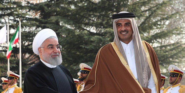 آغاز مذاکرات خصوصی روحانی و امیر قطر در تهران - خبرگزاری افغان ایرکا