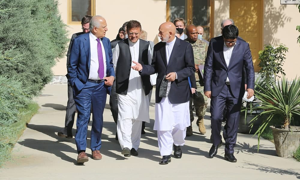 خواست خلیلزاد از رهبران کشور برای آغاز مذاکره با پاکستان روی صلح افغانستان - خبرگزاری افغان ایرکا