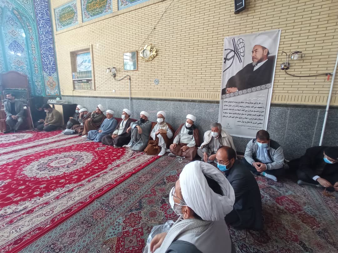 نکوداشت از مقام علمی حضرت آیت الله العظمی  واعظ زاده بهسودی در تهران - تصویر دوم خبر