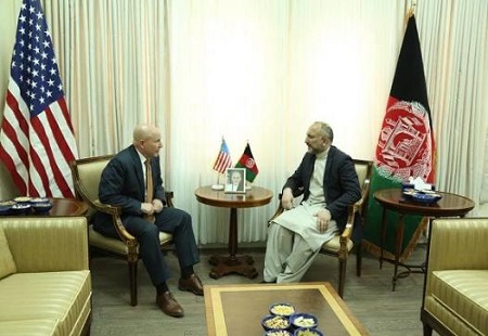 مشاورین امنیت ملی افغانستان و امریکا در مورد چارچوب همکاری های جدید صحبت کردند - خبرگزاری افغان ایرکا