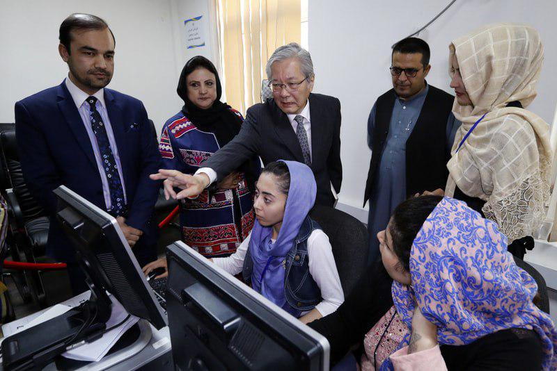 بازدید نماینده سازمان ملل از دفتر کمیسیون مرکزی انتخابات کشور - خبرگزاری افغان ایرکا
