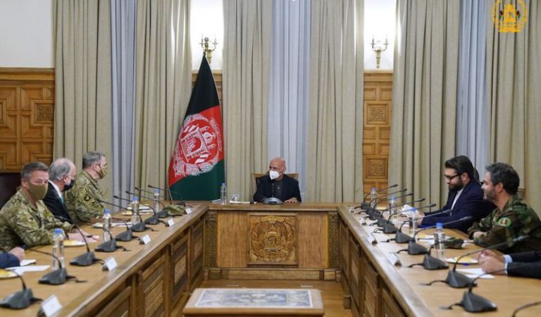  ضرورت به برقراری آتش بس محور گفت وگوی رئیس جمهور با رئیس ستاد ارتش آمریکا - خبرگزاری افغان ایرکا