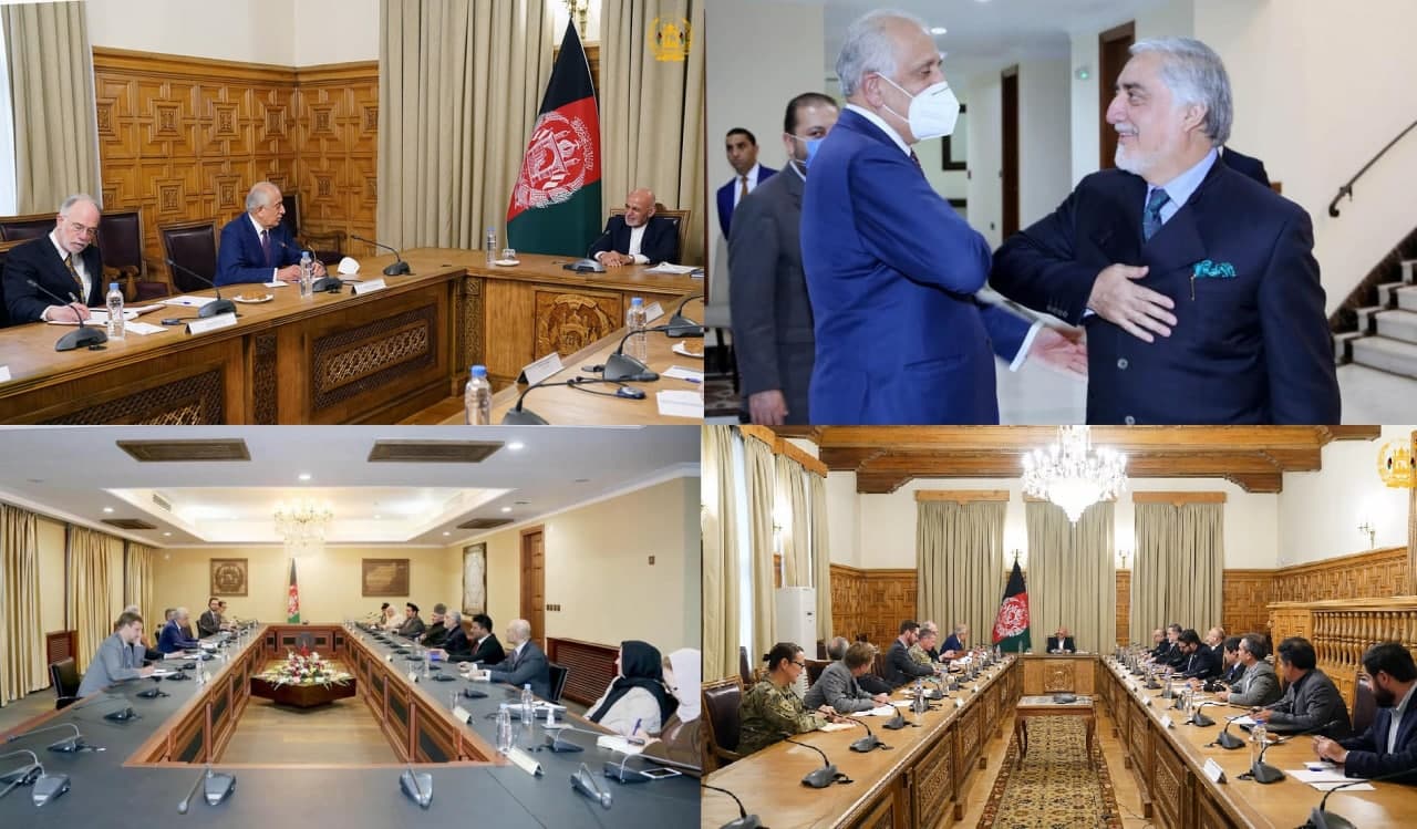 خلیل زاد با غنی و عبدالله به صورت جداگانه دیدار کرد - خبرگزاری افغان ایرکا