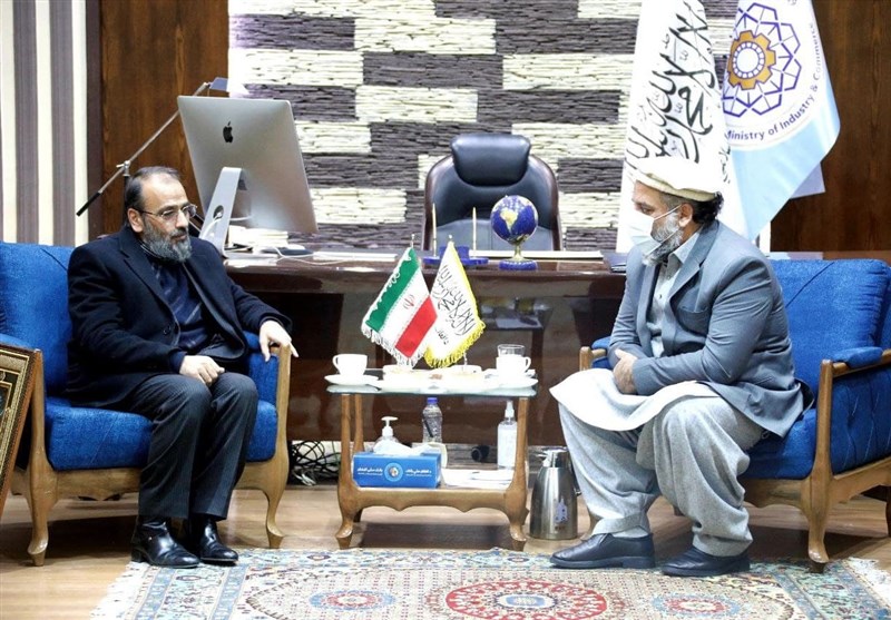  گسترش روابط تجاری محور دیدار معاون سفیر ایران با وزیر تجارت طالبان  - خبرگزاری افغان ایرکا