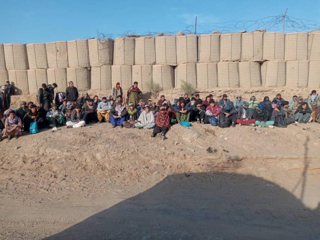  از سفر غیرقانونی 870 تن از مرز هرات به ایران جلوگیری شده است