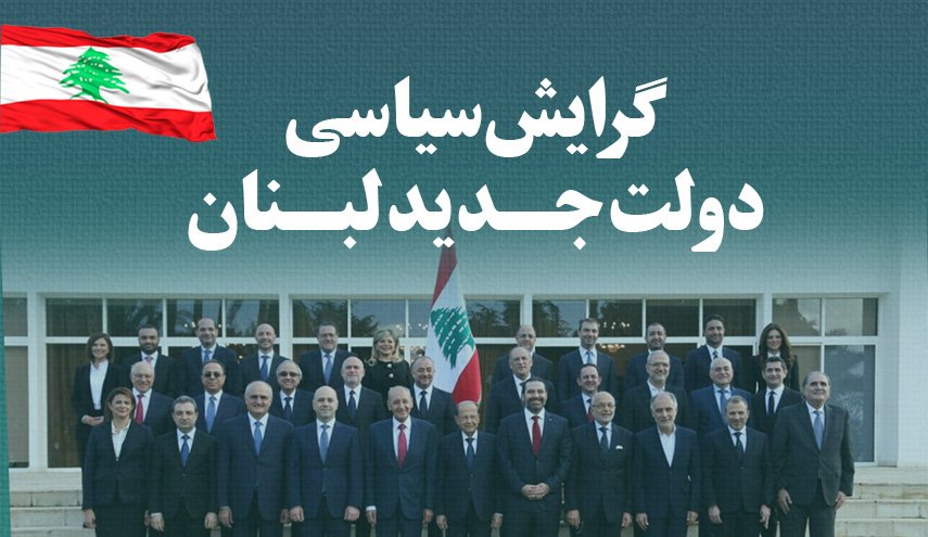 اینفوگرافیک | گرایش سیاسی دولت جدید لبنان - خبرگزاری افغان ایرکا