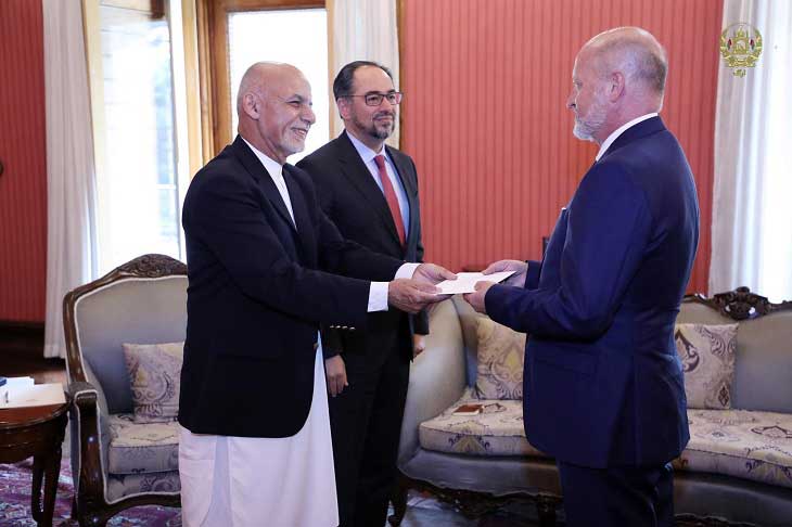 رئیس جمهور غنی اعتمادنامه سفیر جدید فنلند را پذیرفت - خبرگزاری افغان ایرکا