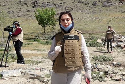 خبرنگار افغانستانی برنده  جایزه سالانه  روزنامه نگاری بین المللی شد - خبرگزاری افغان ایرکا