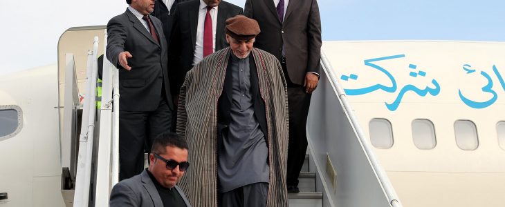  رییس‎جمهور برای آغاز کار عملی پروژۀ تاپی در کشور وارد هرات شد - خبرگزاری افغان ایرکا