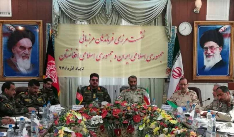 فرماندهان مرزبانی ایران و افغانستان دیدار کردند - خبرگزاری افغان ایرکا