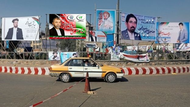 خیابان ها و دیوارها مملو از عکس و بیلبورد تبلیغاتی انتخاباتی - تصویر دوم خبر