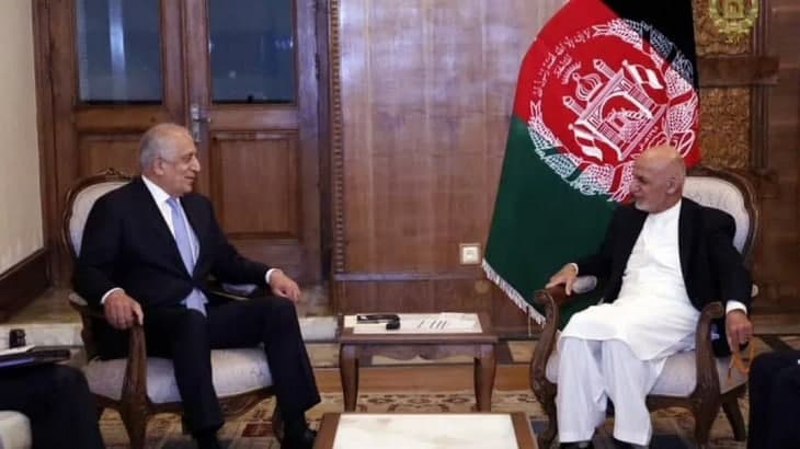  خلیل زاد پس از دو روز حضور در کابل تاکنون با غنی دیدار نکرده است  - خبرگزاری افغان ایرکا