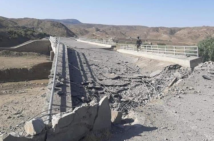  طالبان یک پل بزرگ را در پکتیکا انفجار دادند  - خبرگزاری افغان ایرکا