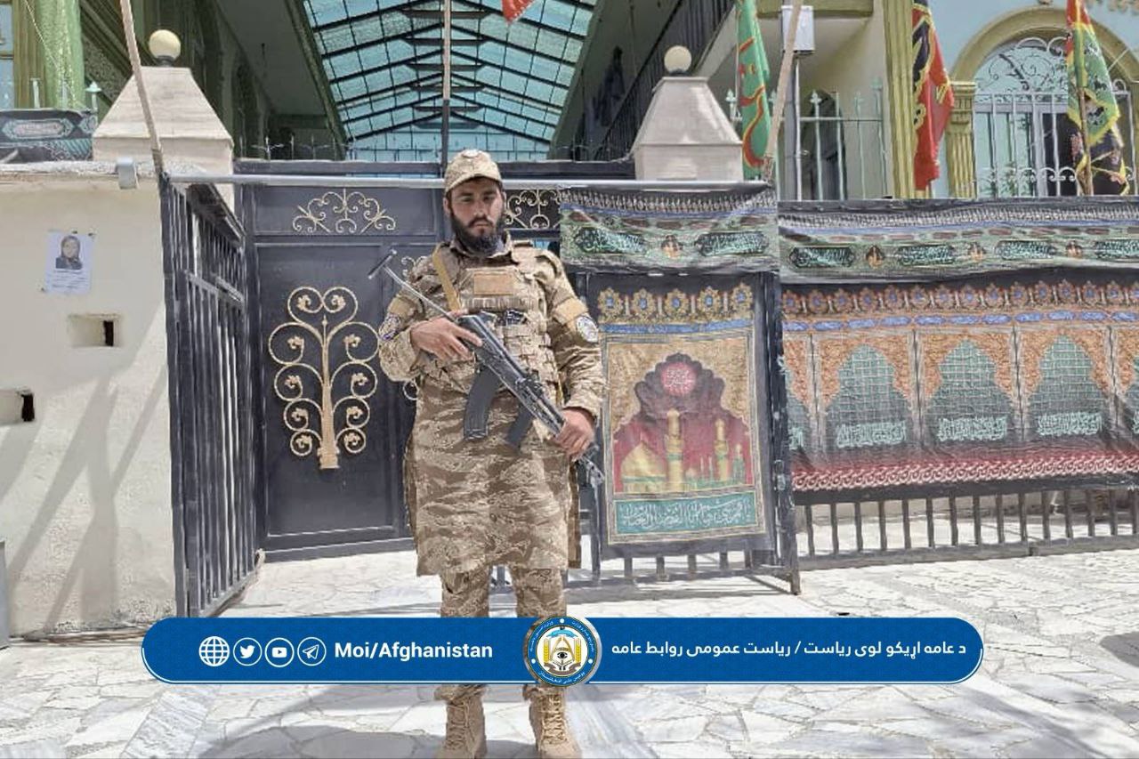 تدابیر امنیتی طالبان در کابل با فرارسیدن عاشورا - تصویر دوم خبر