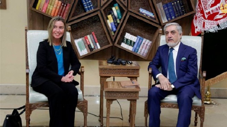 عبدالله و موگرینی بر حفظ دستاوردهای افغانستان در روند صلح تاکید کردند - خبرگزاری افغان ایرکا