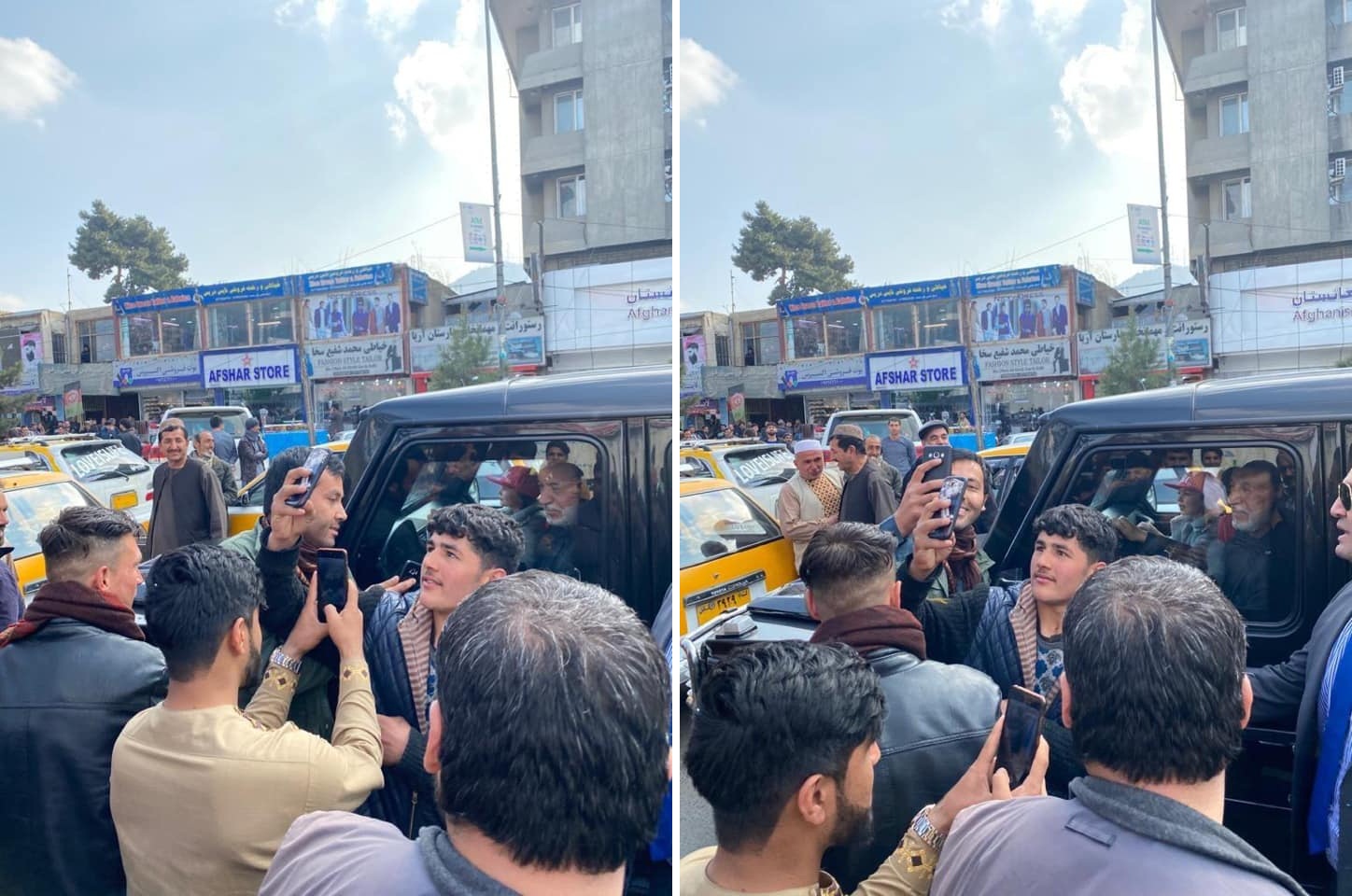 رانندگی حامدکرزی رییس جمهور پیشین کشور در جاده های کابل - تصویر سوم خبر