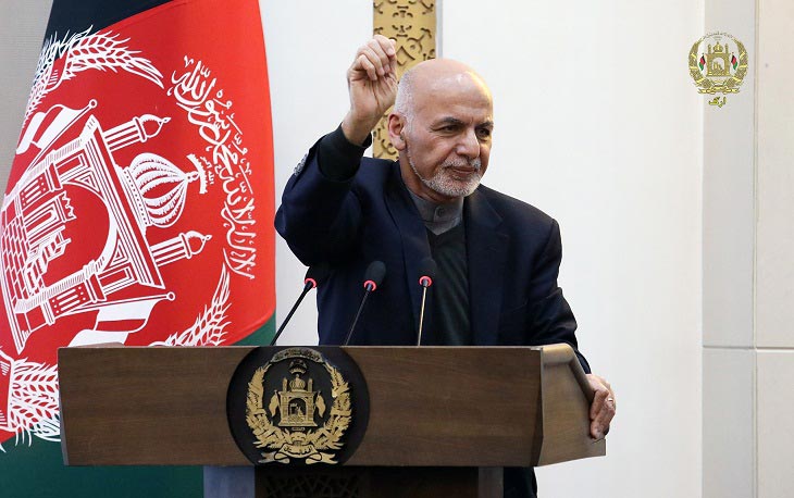 غنی: خط سرخ ما در مذاکرات صلح قانون اساسی است - خبرگزاری افغان ایرکا
