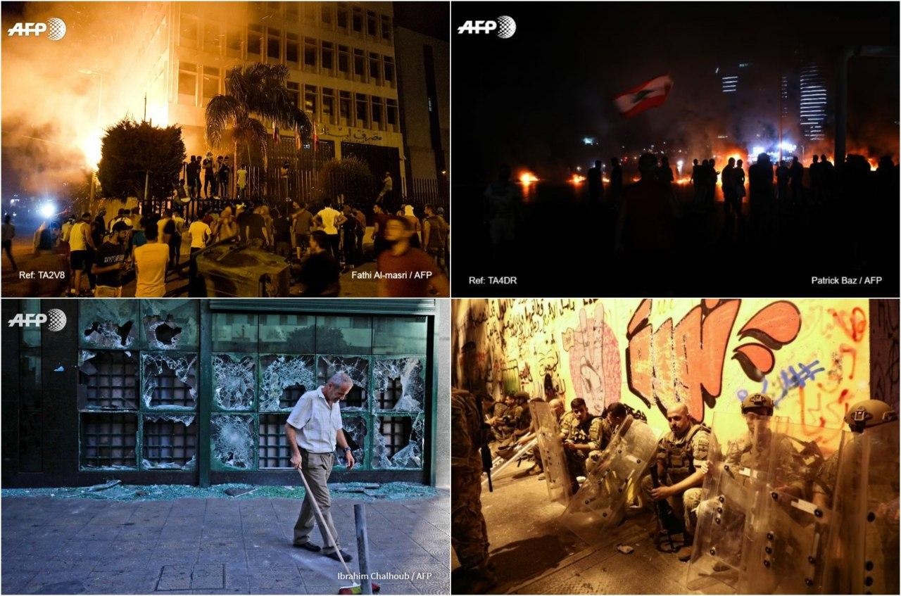 شب ناآرام بیروت؛ 42 نفر در درگیری های لبنان زخمی شدند - تصویر دوم خبر