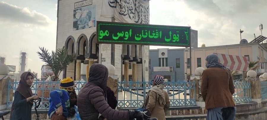 نصب تابلو های دیجیتل در قندهار - خبرگزاری افغان ایرکا