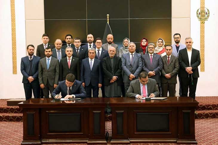 قرارداد ساخت فاز اول قطعه چهارم خط آهن خواف-هرات به امضا رسید - خبرگزاری افغان ایرکا