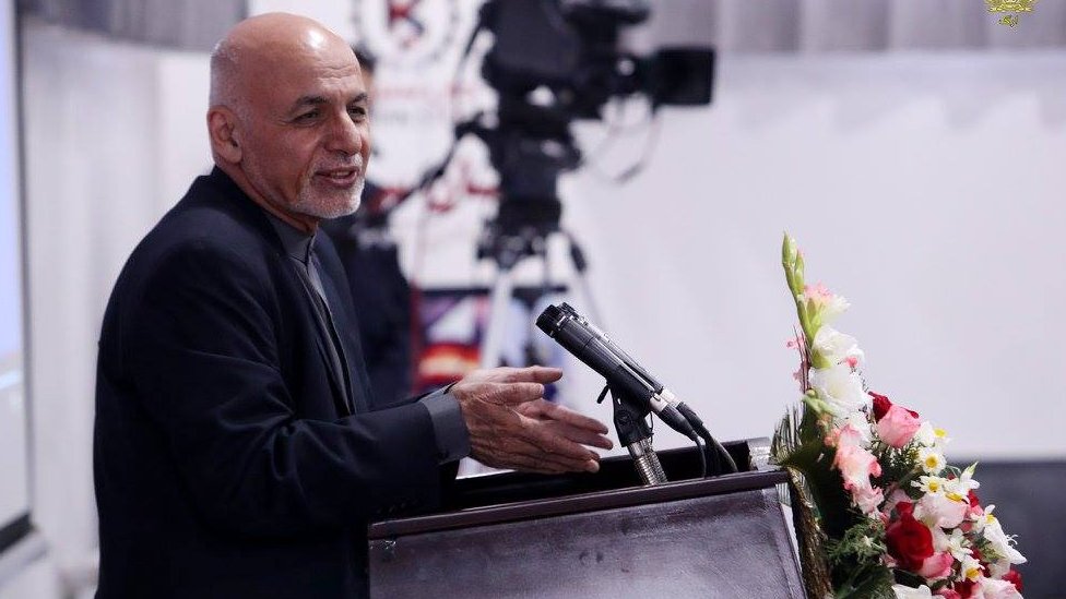 اشرف غنی: صلاحیت استفاده از زور منحصر به نهادهای امنیتی است - خبرگزاری افغان ایرکا