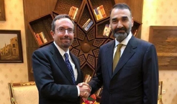 در اوج تنش ها در شمال سفیر امریکا به دیدار عطامحمد نور رفت - خبرگزاری افغان ایرکا