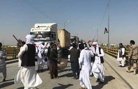 ورود اولین محموله گندم کمکی هند به نیمروز - خبرگزاری افغان ایرکا