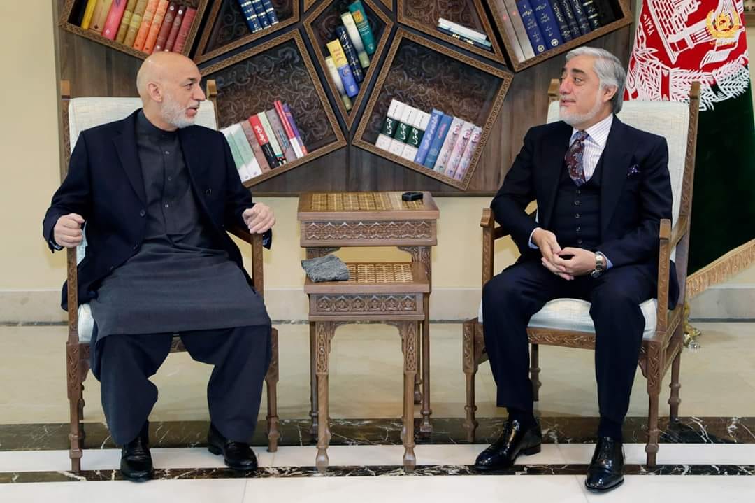 رییس اجراییه با حامدکرزی رییس جمهور پیشین کشور دیدار کرد - خبرگزاری افغان ایرکا