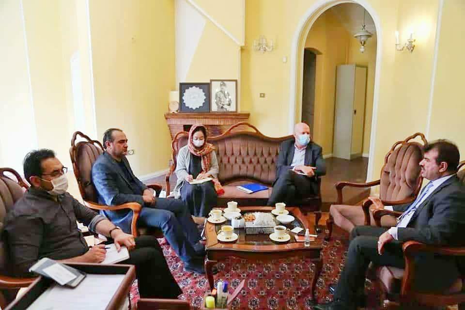 ملاقات مقام محترم سفارت کبرای ج.ا.افغانستان با مسئول نمایندگی کمیساریای عالی ملل متحد در تهران - خبرگزاری افغان ایرکا