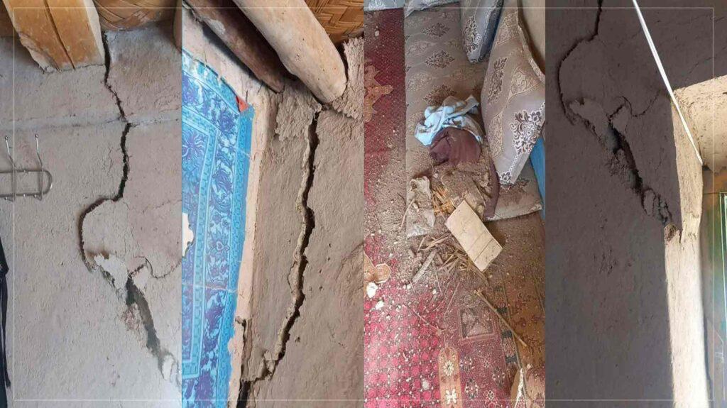 تخریب 800 منزل مسکونی در زلزله شهر بزرگ بدخشان تخریب 800 منزل مسکونی در زلزله شهر بزرگ بدخشان