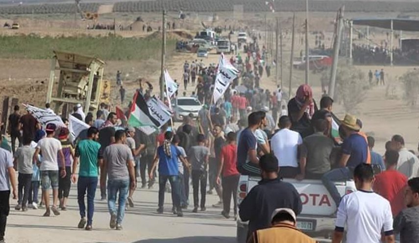 مشارکت گسترده در بیست و هفتمین راهپیمایی بازگشت؛ 7 فلسطینی شهید و 507 نفر دیگر مجروح شدند  - خبرگزاری افغان ایرکا
