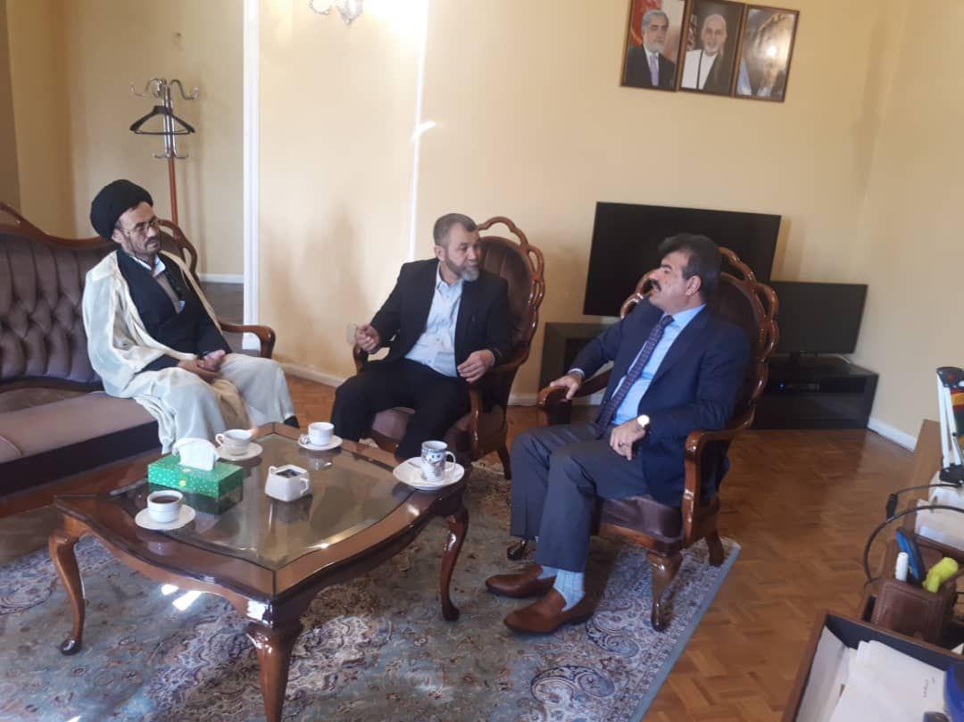 دیدار دبیر کل حزب رفاه ملی افغانستان با سفیر کشورمان در ایران - خبرگزاری افغان ایرکا