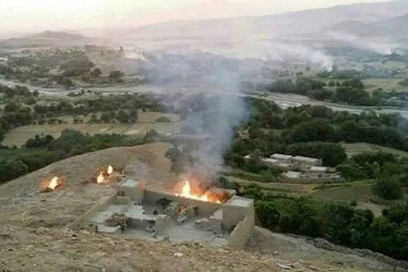 تروریستان داعش ده ها منزل مسکونی را در ننگرهار آتش زدند - خبرگزاری افغان ایرکا
