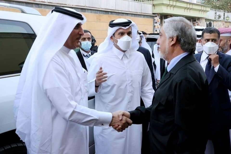 حامد کرزی و عبدالله عبدالله با امور خارجه ی دولت قطر دیدار کردند - تصویر دوم خبر