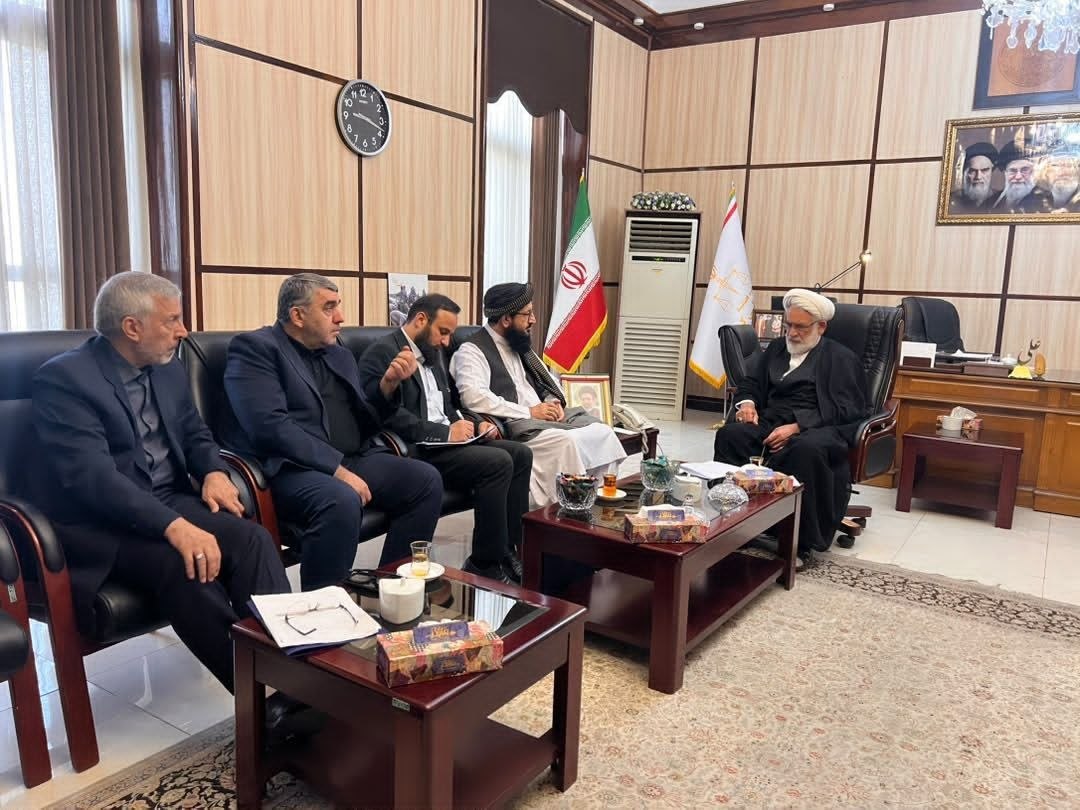 سرپرست سفارت طالبان در تهران با رییس دیوان عالی ایران دیدار کرد سرپرست سفارت طالبان در تهران با رییس دیوان عالی ایران دیدار کرد