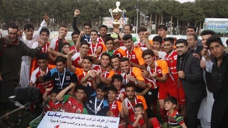 «سرخ پوشان شهرداری» قهرمان جام سبز فوتبال هرات شد - خبرگزاری افغان ایرکا