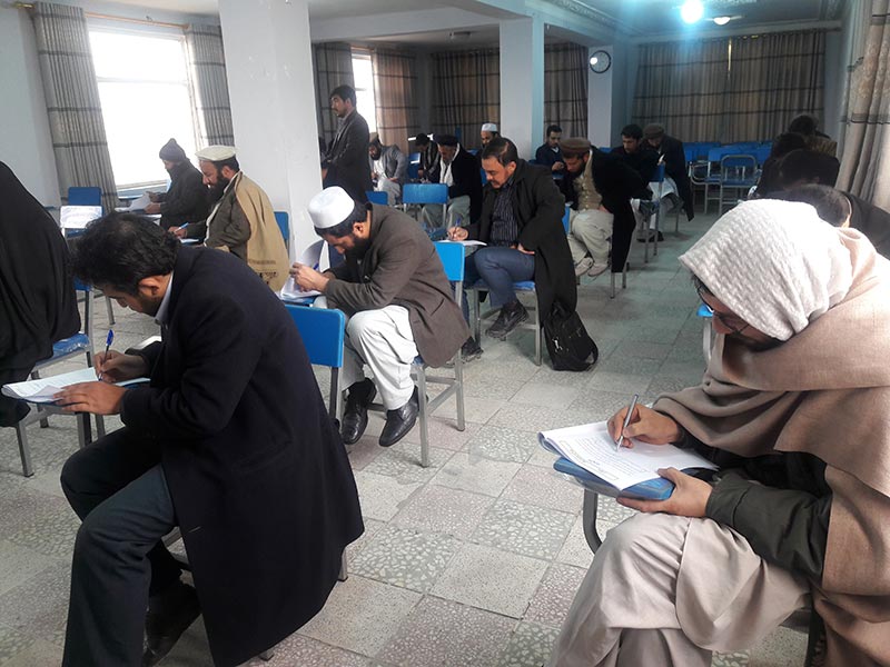  آزمون ورودی دانشگاه جامعه المصطفی برای واحد کابل برگزار شد - خبرگزاری افغان ایرکا